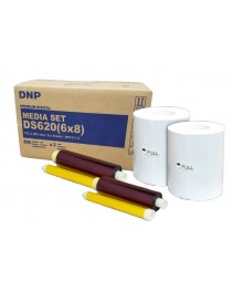 DNP DS620  15x20cm (6x8) Kağıt & Ribbon (2x200) yaprak) Orijinal